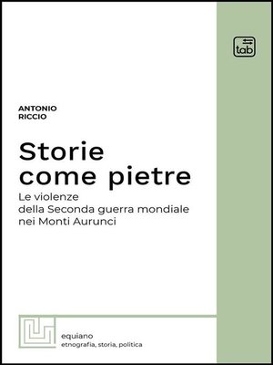cover image of Storie come pietre